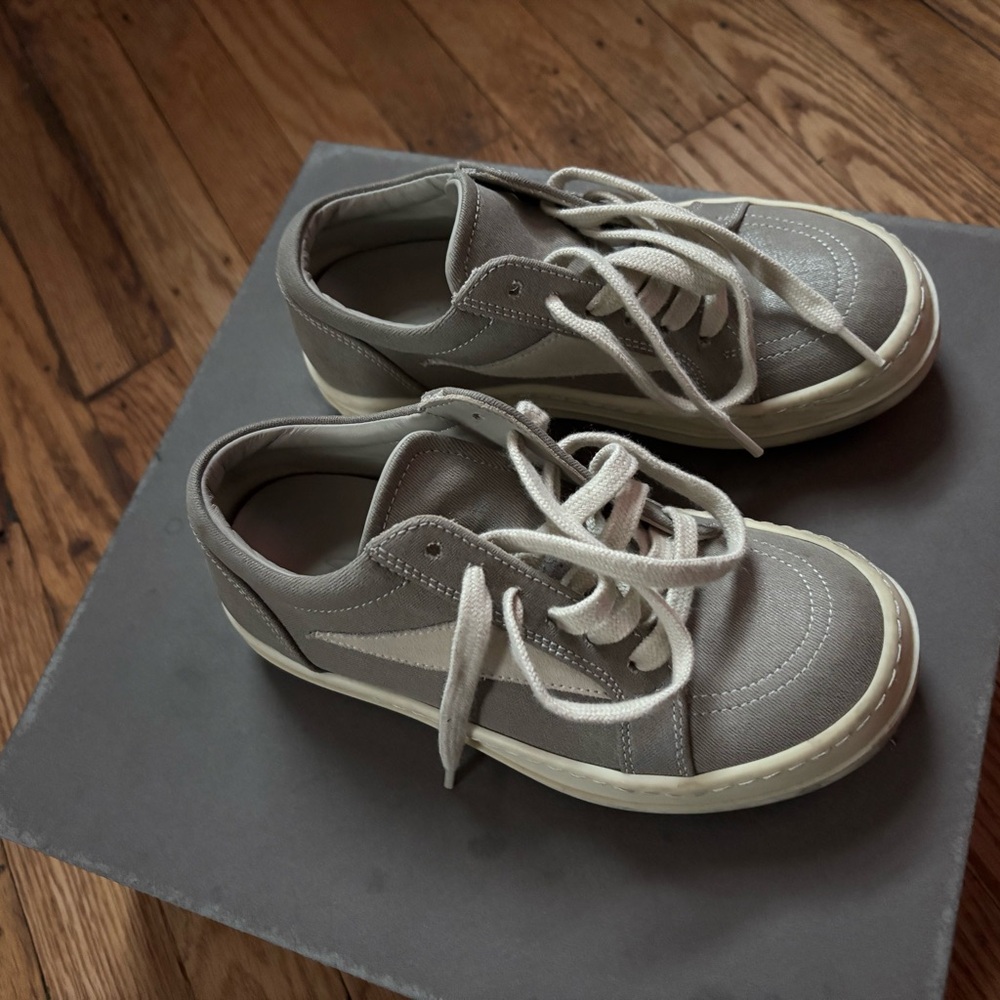 Rick Owens Gray Kids Dress Shoes